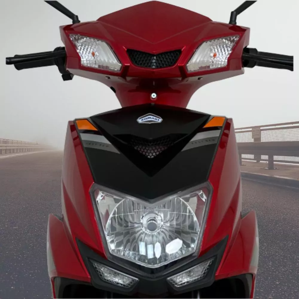 front headlight and indicators